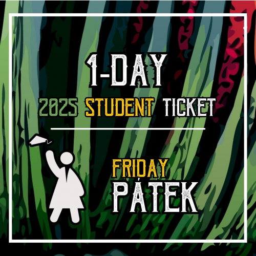 BASINFIRE 2025 jednodenní voucher PÁTEK - pro studenty 18-25,99 let