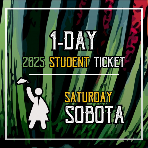 BASINFIRE 2025 jednodenní voucher SOBOTA - pro studenty 18-25,99 let