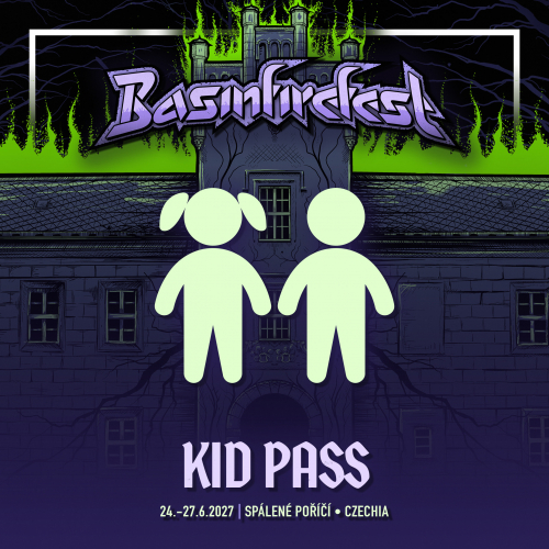 BASINFIRE 2027 festivalová permanentka - voucher pro dítě 0-12,99 let