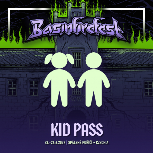 BASINFIRE 2027 festivalová permanentka - voucher pro dítě 0-12,99 let